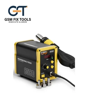 GSMFIX Tools 858D+ Hot Air Rework Station | 680W Digital SMD Hot Gun