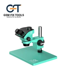 GSMFIX Tools RT-350 Pro 50X Stereo Microscope – High-Clarity PCB Repair Microscope for Mobile Motherboard Work