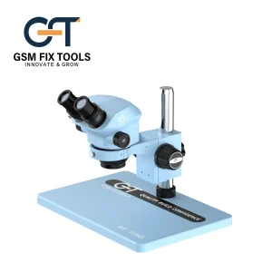 GSMFIX Tools RT-7050 Stereo Microscope (Without CTV) – 0.7X–5.0X Zoom PCB Repair Microscope