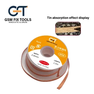 GSMFIX TOOLS RT-2015 Soldering Wick (2.0mm x 1.5m)